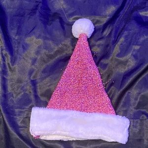 Pink Santa hat